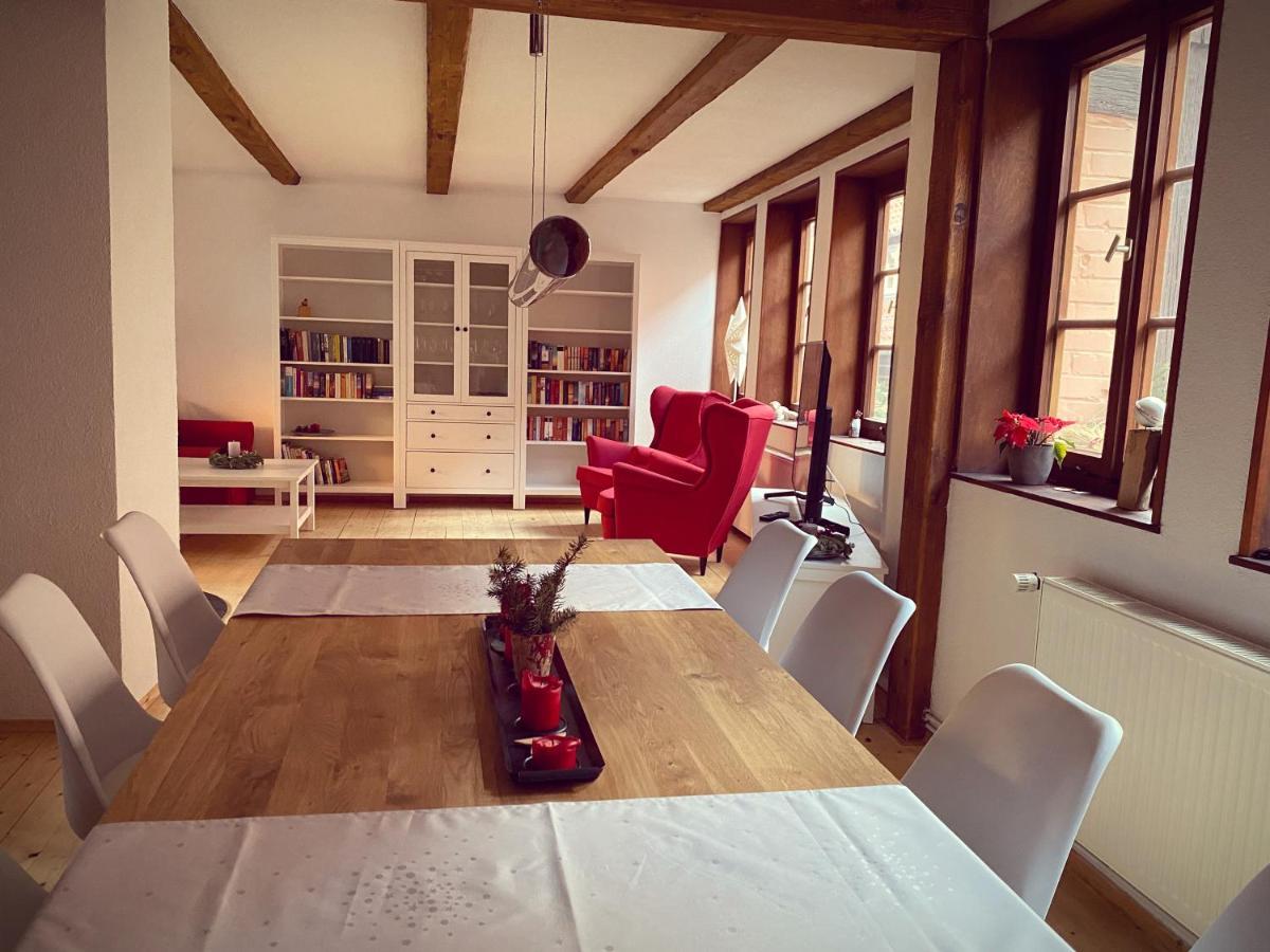 Stieg 1 Daire Quedlinburg Dış mekan fotoğraf